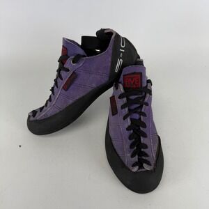 Five Ten Stealth C4 Rock Climbing Shoes Purple Suede US 5 UK 4 EUR 37 Vintage
